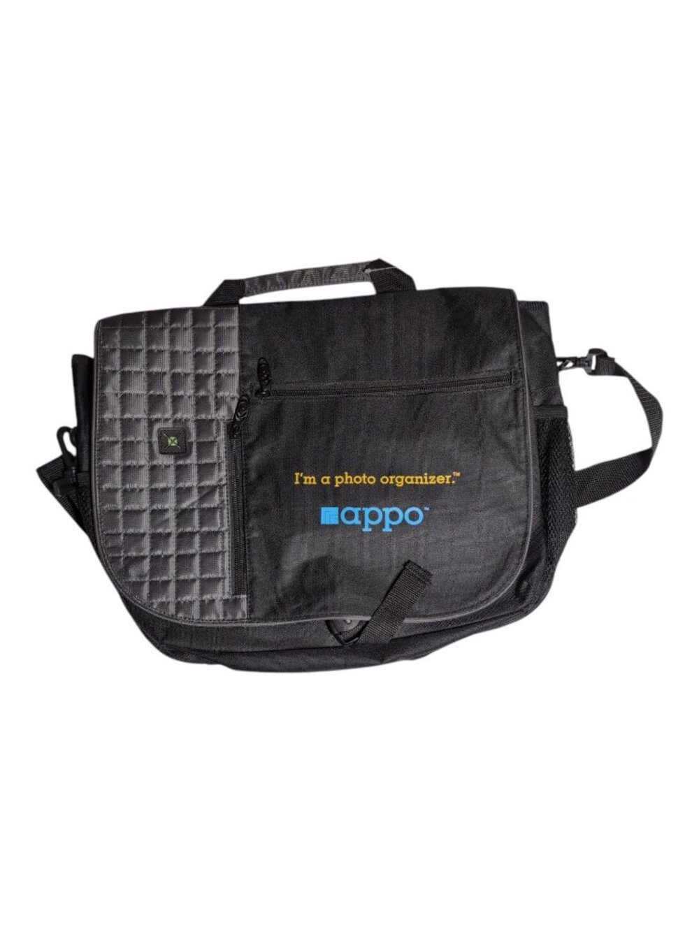 Leeds Messenger Bag Checkpoint Friendly Laptop Organizer Logo